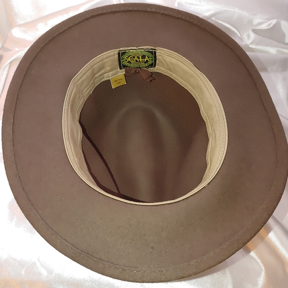 Authentic NWOT Scala 100% wool Panama fedora L $24 each never worn - Picture 7 of 8